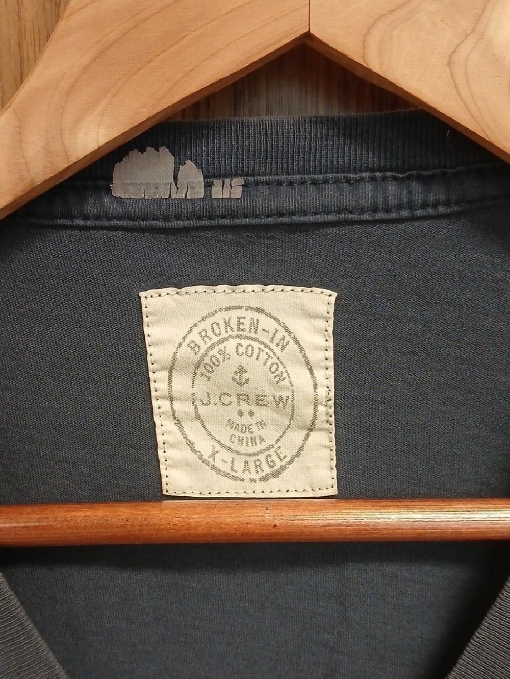 J. CREW Broken-In 100% Cotton T-shirt SZ XL - Picture 5 of 5